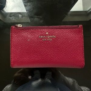 Kate Spade magenta wallet
